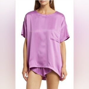Lunya Washable Silk Tee Set